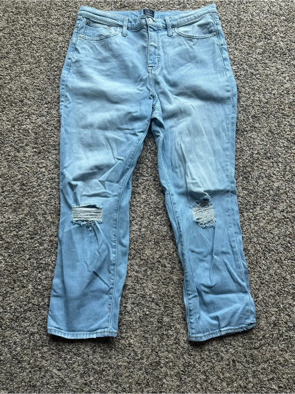 J.Crew Essential straight jean in all-day stretch size 32